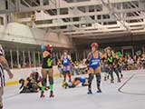 Roller Derby is a very rough sport! © Denise Gary