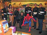 Superheroes and United States heroes! © Denise Gary
