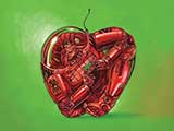 <em>Red Apple Robot</em> © Nathan Hale