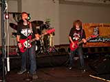 Rock N Roll High School band Braincage performed after the Geek crowning. © Bruce Matsunaga
