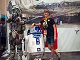 The <em>Star Wars</em> groups offered photos with <em>Star Wars</em> characters for donations to Kids Need to Read. © Robert Gary