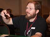 Ray is a master poker instructor! © Bruce Matsunaga