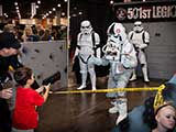 The Stormtroopers did a lot of taunting! © Bruce Matsunaga