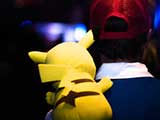 Pikachu gets a view of the ballroom. © Robert Gary