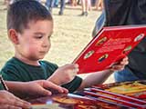 The reward was a beautiful free book! © Denise Gary
