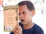 Reading can be serious business! © Denise Gary