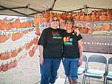 Debb and Denise say goodbye to a great day. © Denise Gary