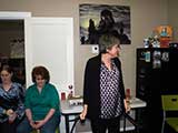 Giving thanks and making introductions. © Robert Gary