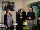Introducing Craig Lohman of KNTR accounting firm Lohman Company and wife Julia. © Robert Gary