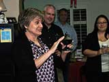 Demonstrating KNTR's magic genie lamp. © Robert Gary