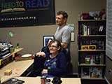 Introducing Phoenix Comicon Programming Director Joe Boudrie and daughter Gemini. © Robert Gary
