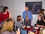 Volunteers and supporters enjoyed the evening.