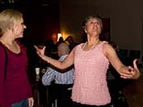 Denise imitates PJ Haarsma, “Heroes us all!”