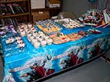 Cupcakes and goodie bags awaited the kids. © Denise Gary