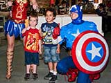 Thumbs up for Free Comic Book Day and Hero Comics! © Denise Gary