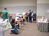 Donations made at the <em>Star Wars</em> Imperial Trooper Training benefited KNTR. © Carl Wagner