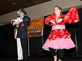 Geeks took to the stage to dance special numbers. © Bruce Matsunaga