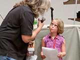 PJ conducts a Hollywood audition. © Bruce Matsunaga